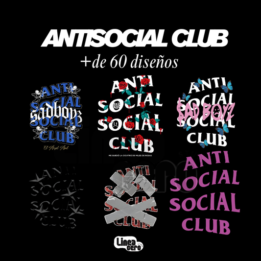 ⚜️ PAQUETE EXCLUSIVO “ANTISOCIAL CLUB” ⚜️